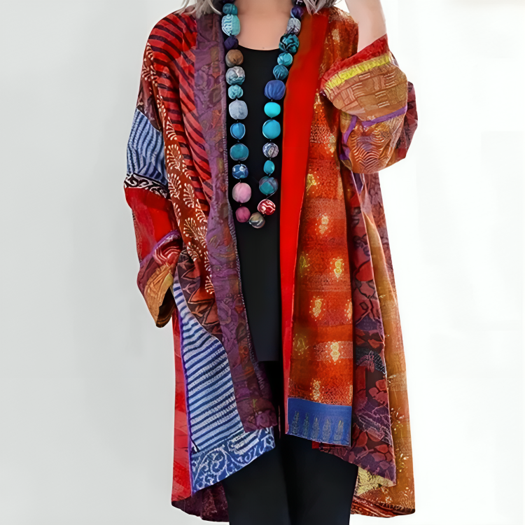 Äkta mode | Elegant Stickad Cardigan