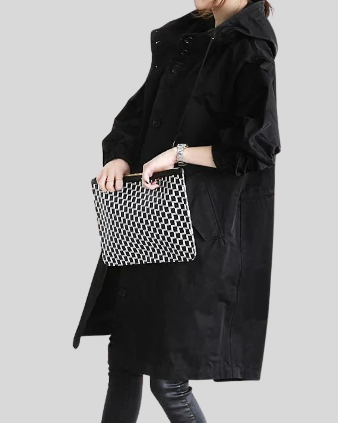 Äkta mode| Snygg trenchcoat