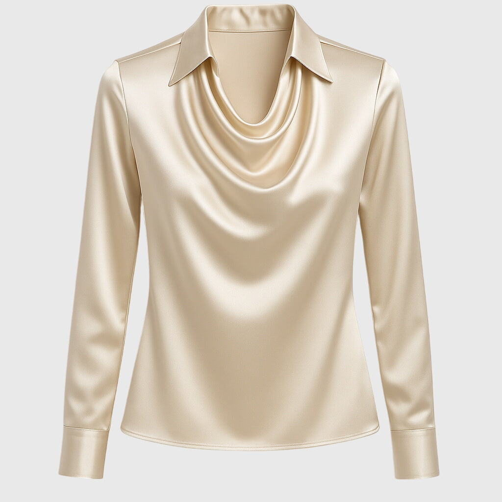 Äkta mode | Elegant Blus med Blomstertryck