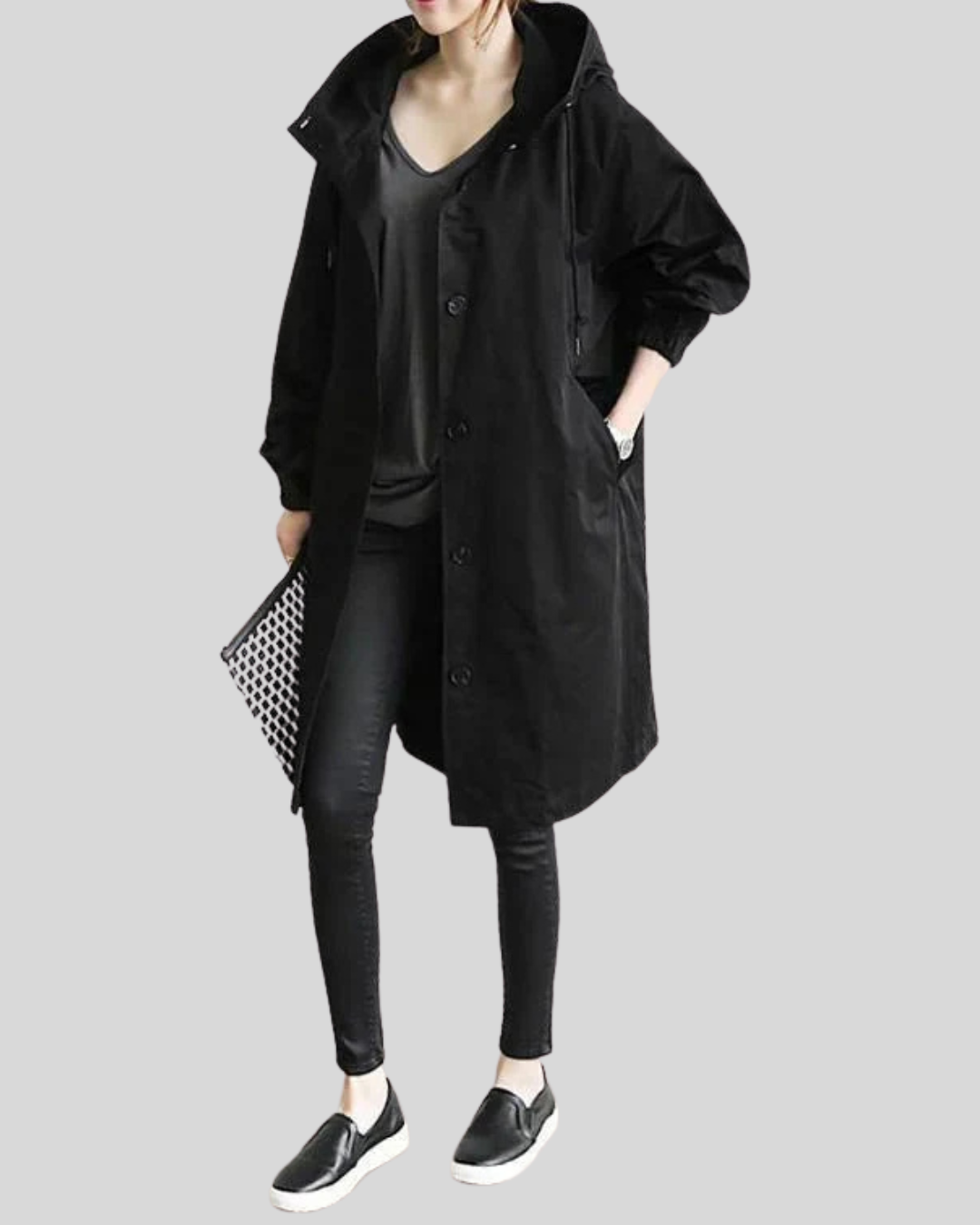 Äkta mode| Snygg trenchcoat