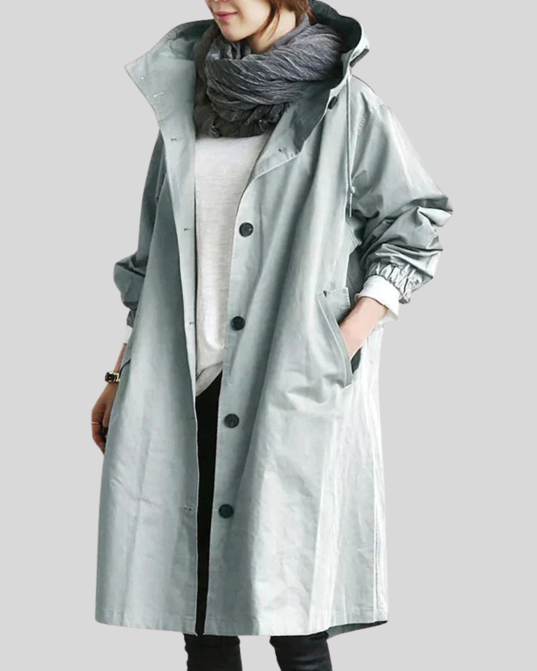 Äkta mode| Snygg trenchcoat