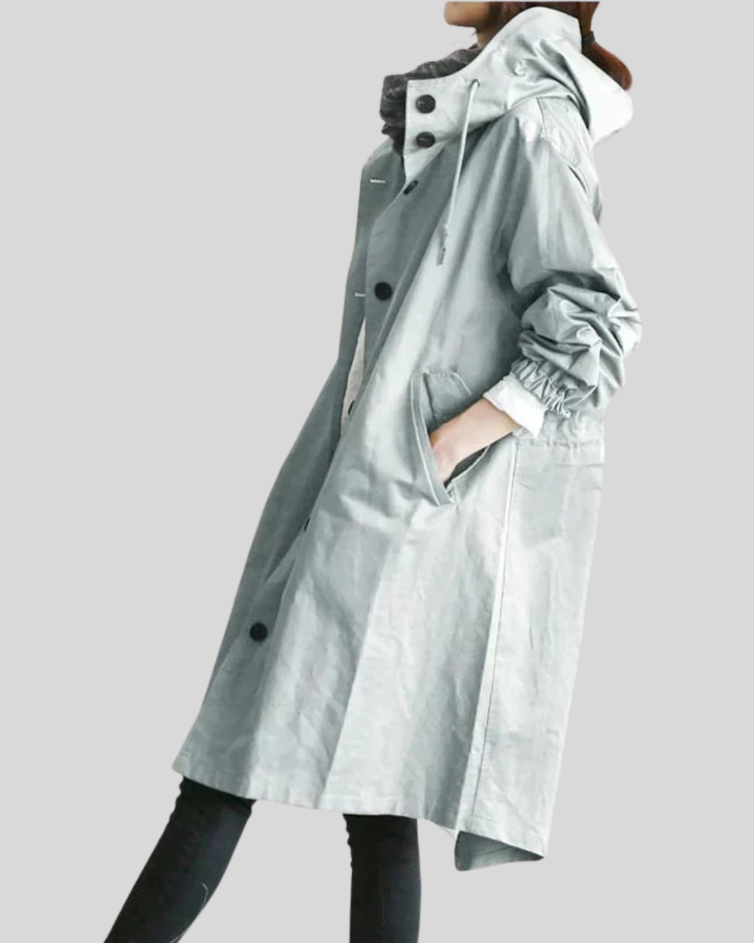 Äkta mode| Snygg trenchcoat