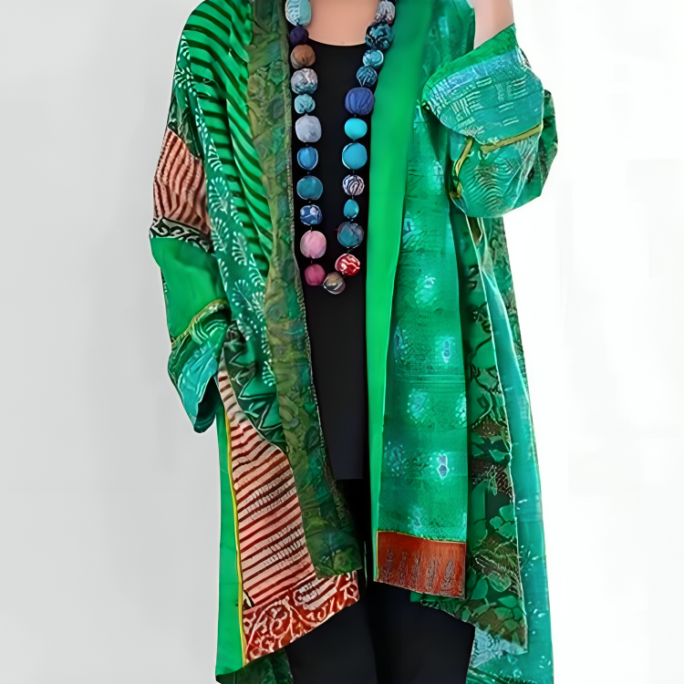 Äkta mode | Elegant Stickad Cardigan