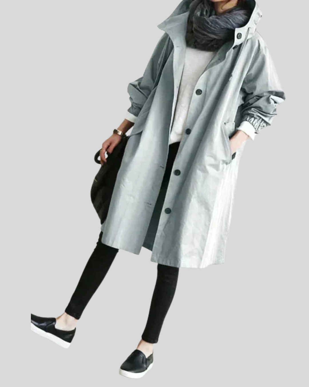 Äkta mode| Snygg trenchcoat