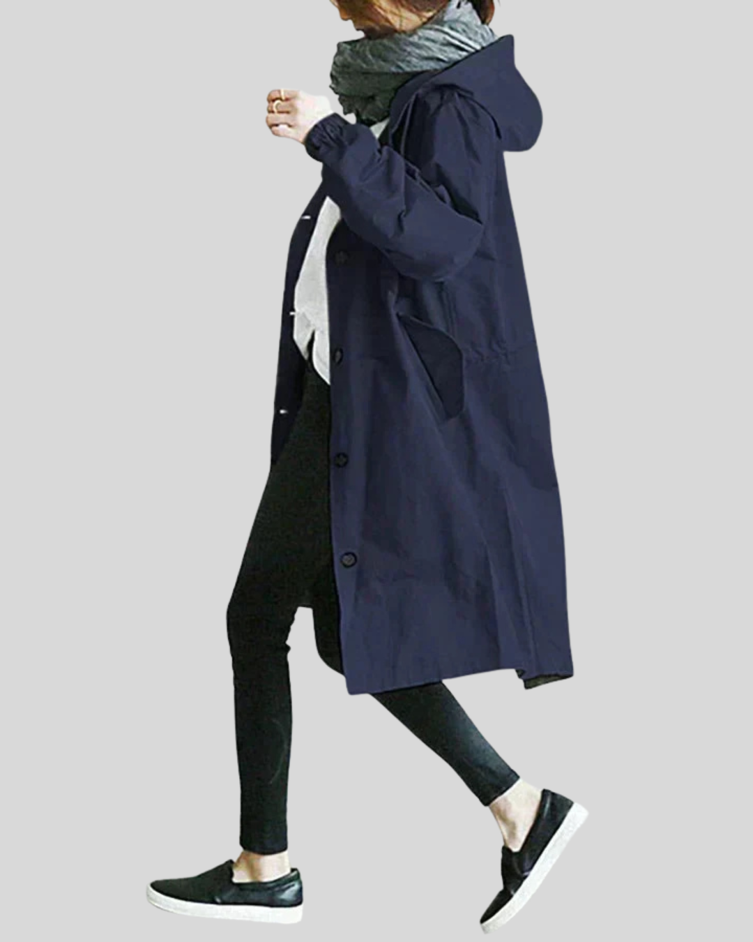 Äkta mode| Snygg trenchcoat