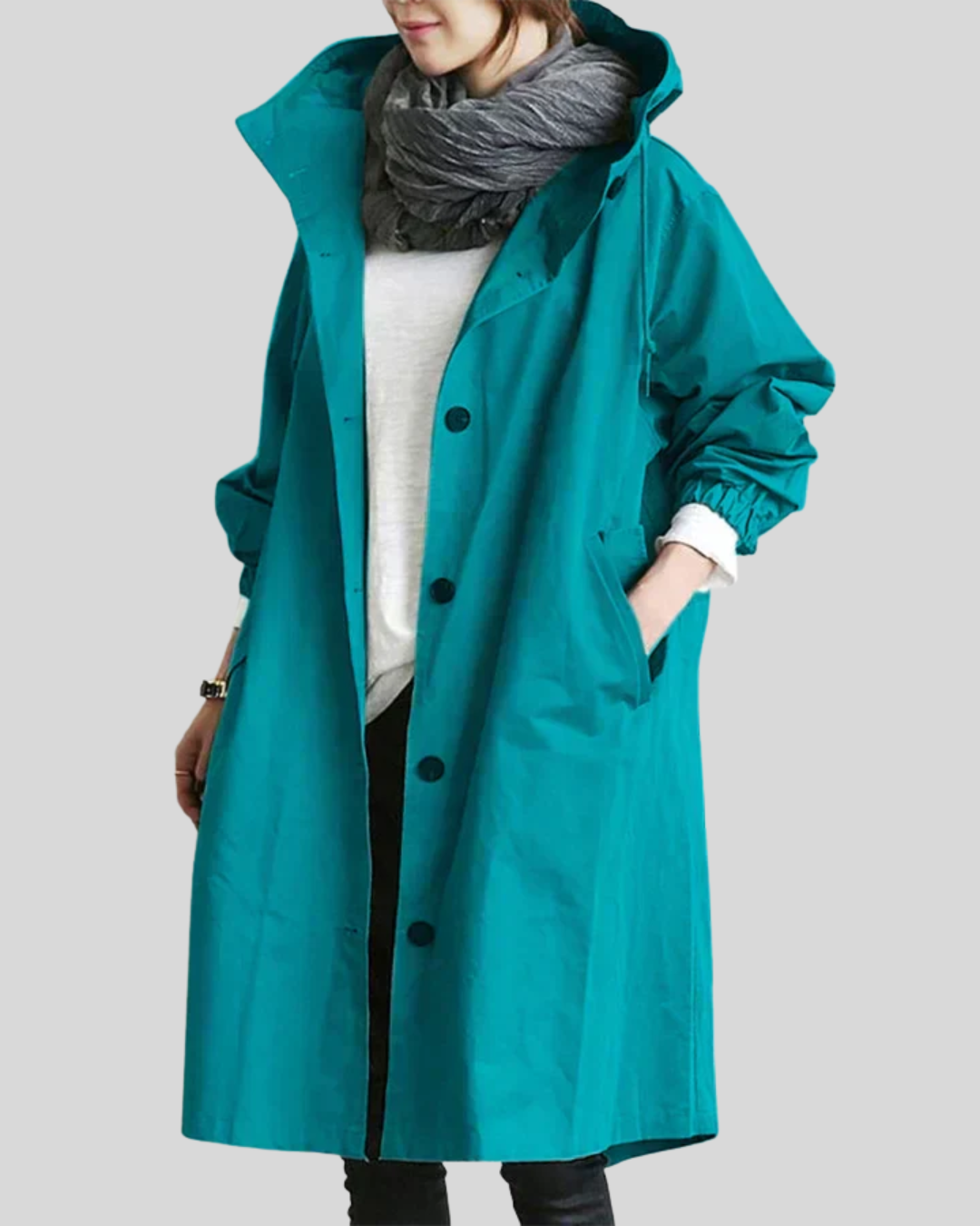 Äkta mode| Snygg trenchcoat