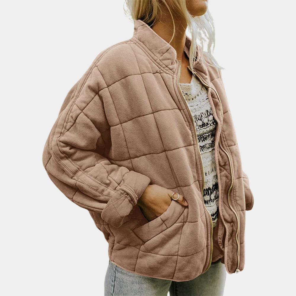 Äkta mode | Stilfull och Bekväm Vadderad Jacka